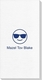 Sunglasses Emoji Deville Guest Towels Image 2 of 2
